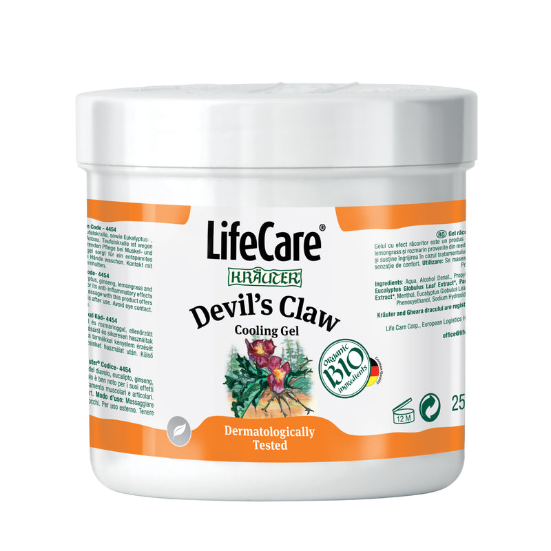 Gel răcoritor, Gheara Dracului, cu plante BIO - 250 ml